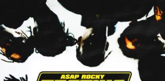 A$AP Rocky ASAP ROCKY "TESTING" Cover Art Silhouette Faces